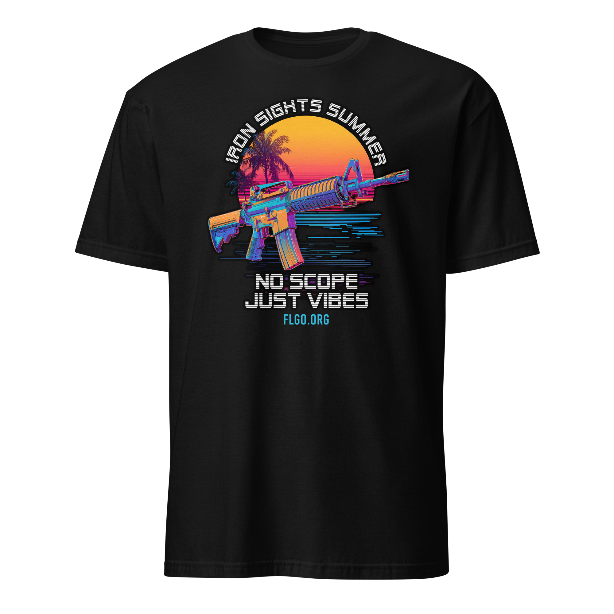 Supersoft – Short Sleeve – Unisex – “No Scope Summer” - Image 2