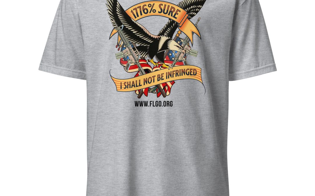 Supersoft – Short Sleeve – Unisex – Black Text – “I’m 1776% Sure”
