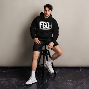 FGO White Logo Hoodie