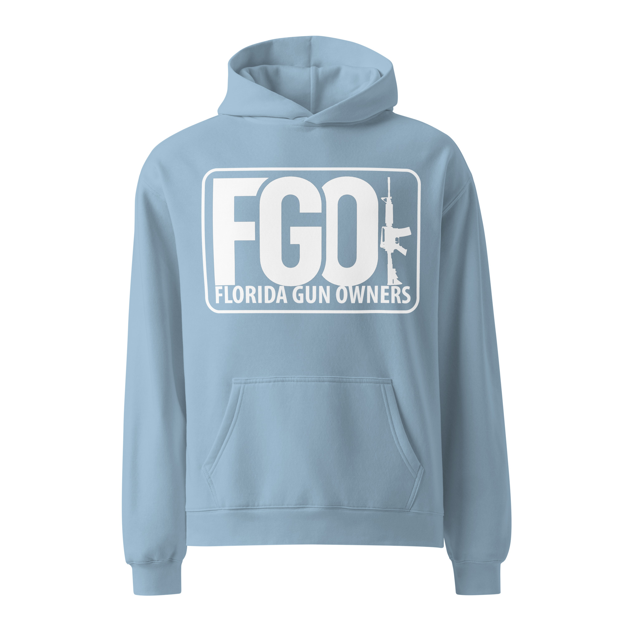 FGO White Logo Hoodie - Image 9