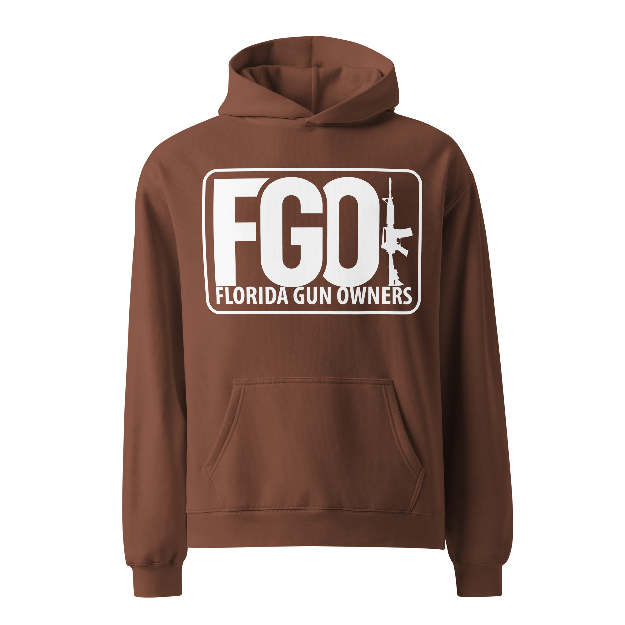 FGO White Logo Hoodie - Image 5