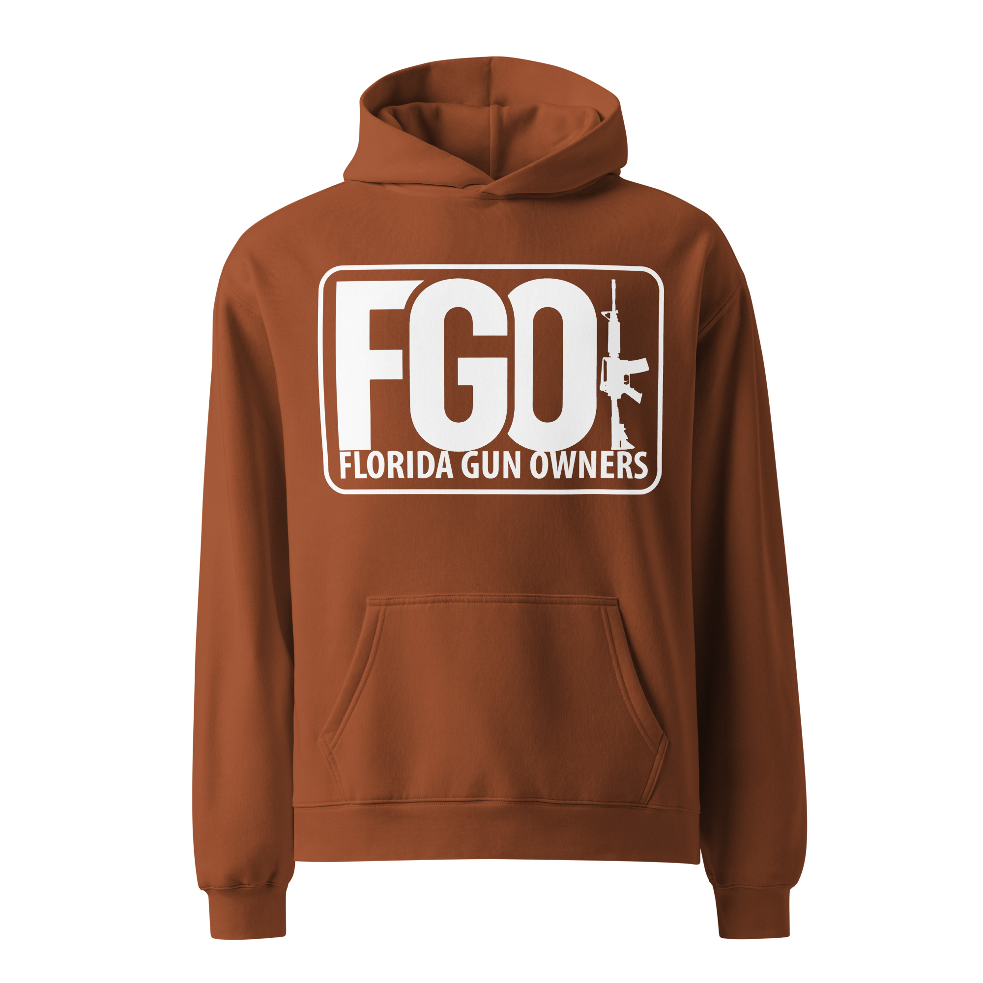 FGO White Logo Hoodie - Image 6