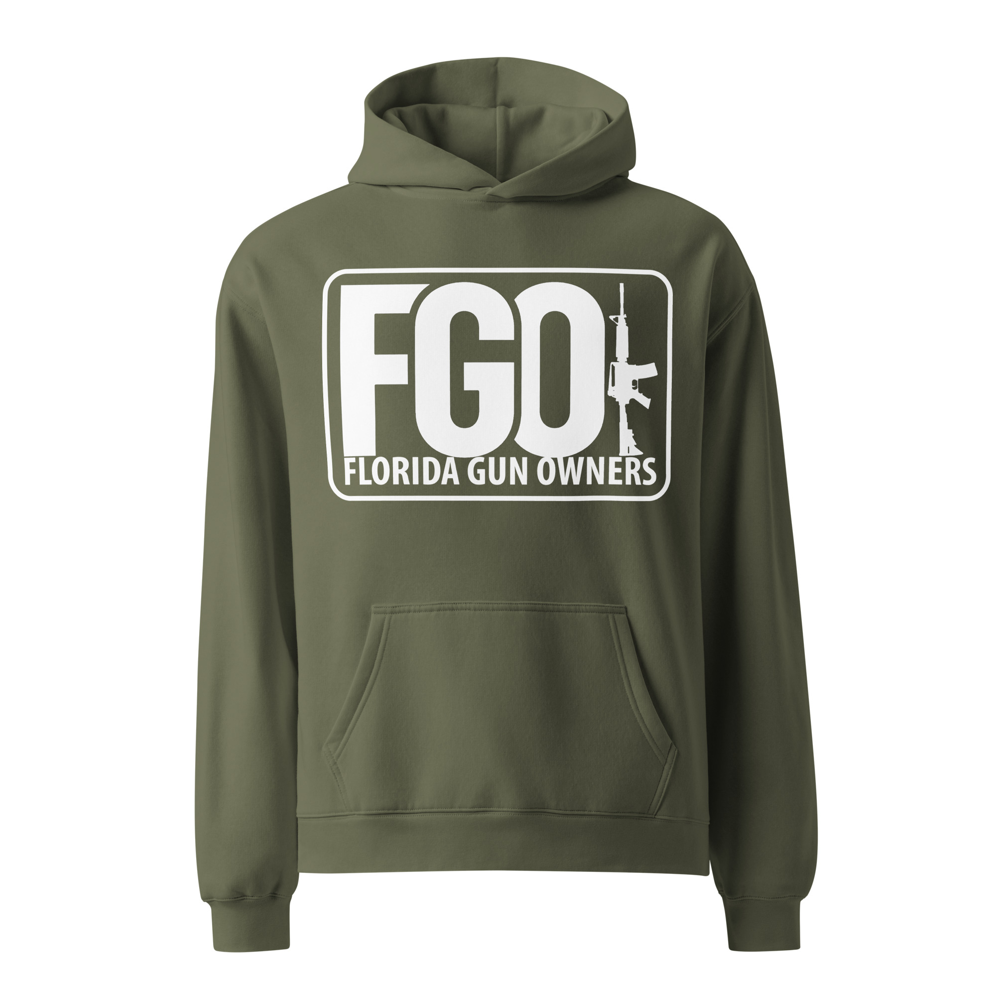 FGO White Logo Hoodie - Image 7