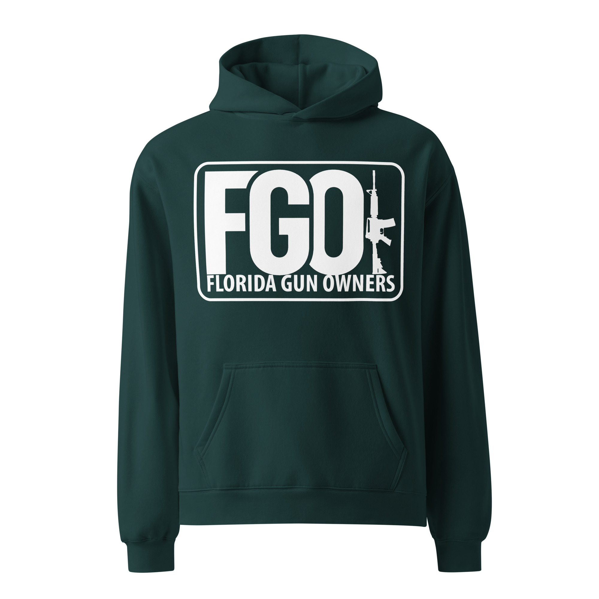 FGO White Logo Hoodie - Image 3