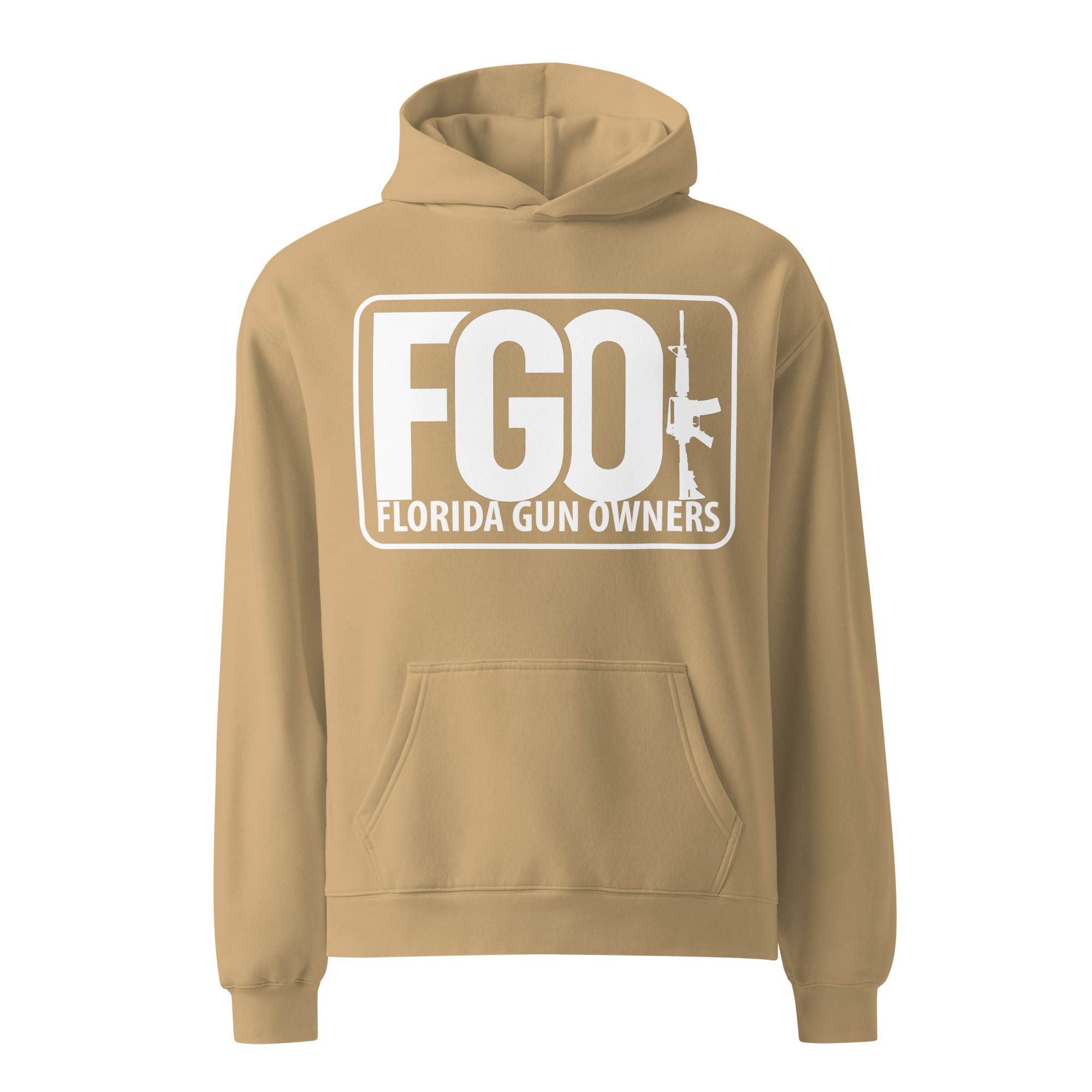 FGO White Logo Hoodie - Image 8