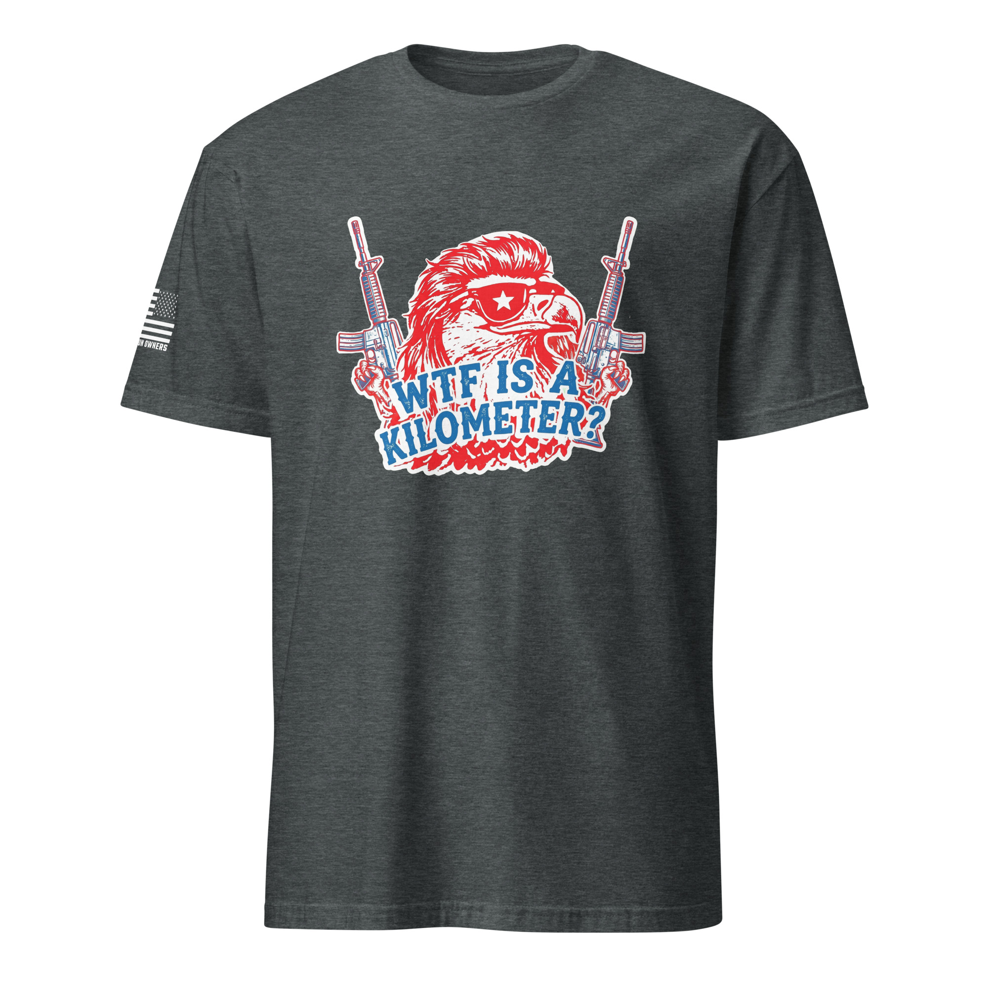 Supersoft – Short Sleeve – Unisex – "WTF Is A Kilometer” - Image 5