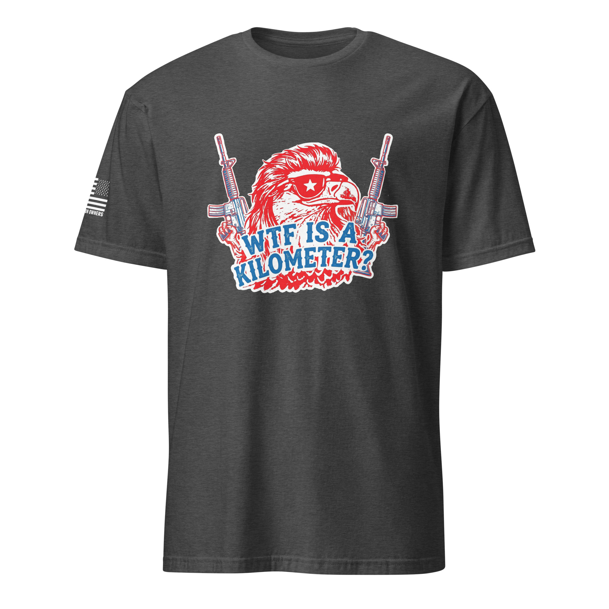 Supersoft – Short Sleeve – Unisex – "WTF Is A Kilometer” - Image 9