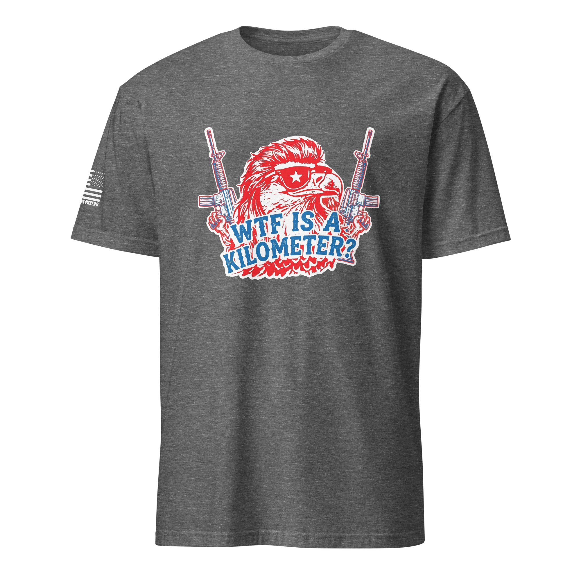 Supersoft – Short Sleeve – Unisex – "WTF Is A Kilometer” - Image 11