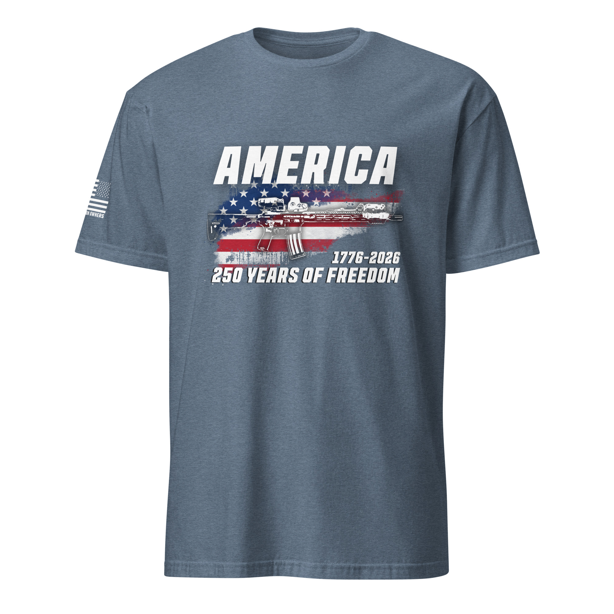 Supersoft – Short Sleeve – Unisex – “America’s 250th” - Image 17