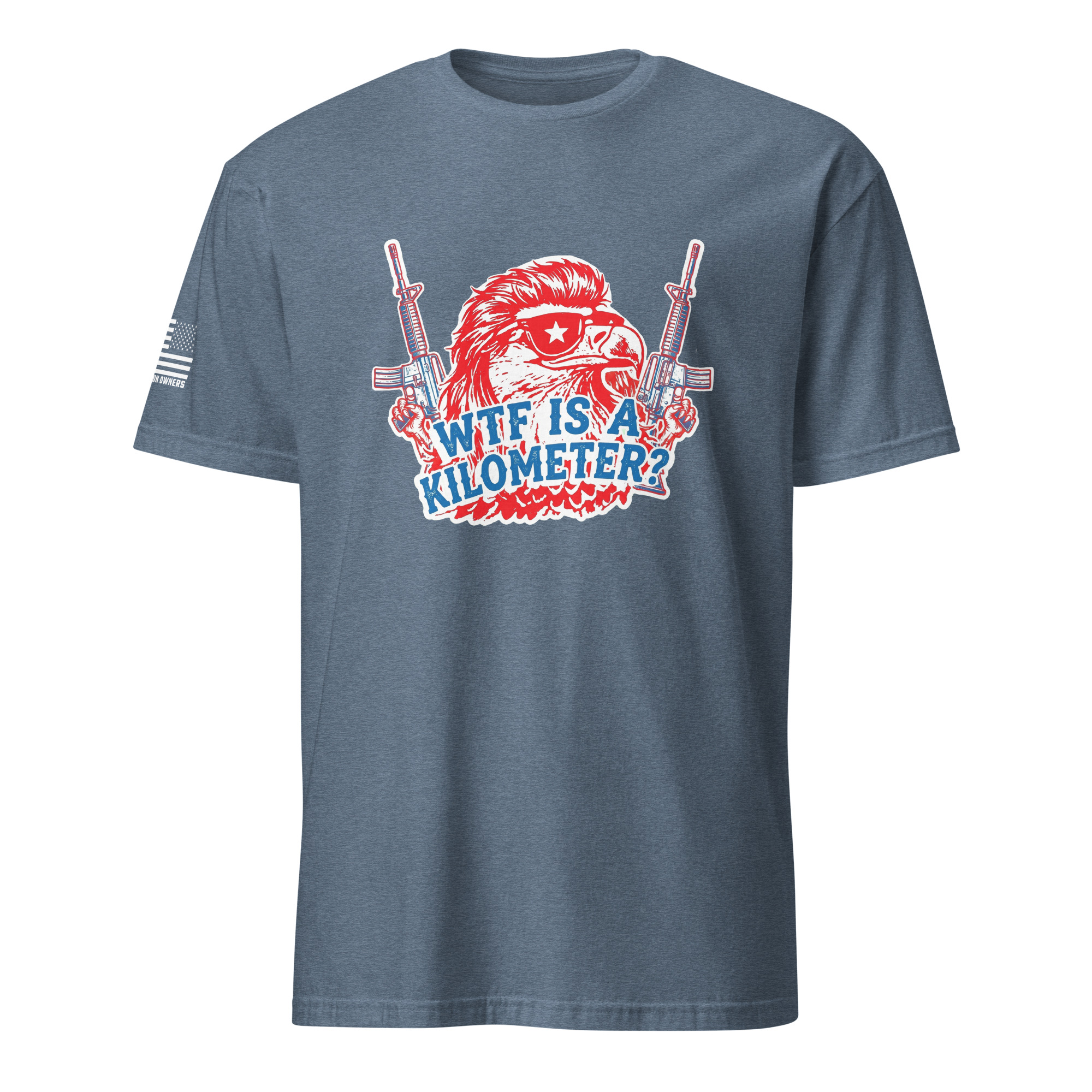 Supersoft – Short Sleeve – Unisex – "WTF Is A Kilometer” - Image 17