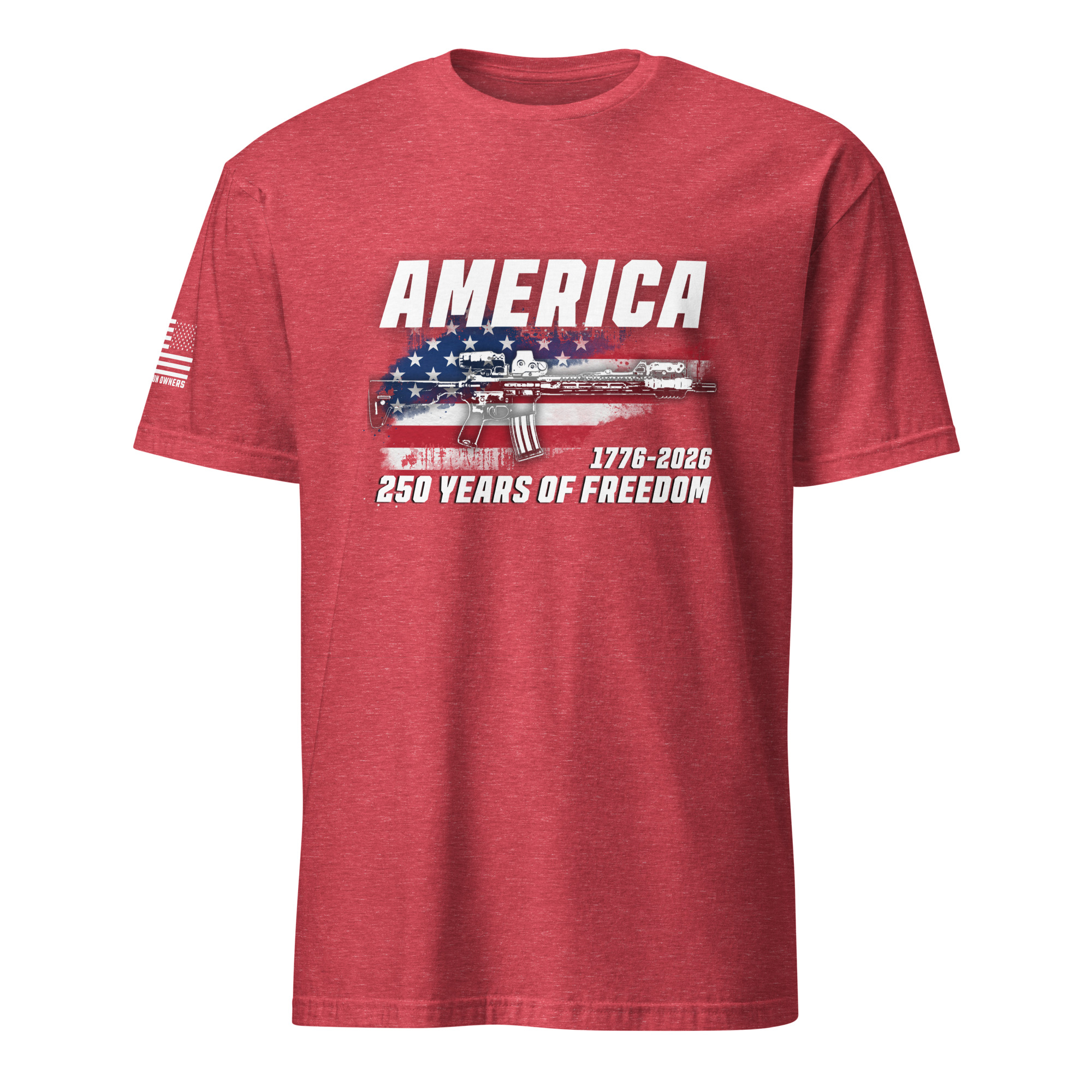 Supersoft – Short Sleeve – Unisex – “America’s 250th” - Image 15