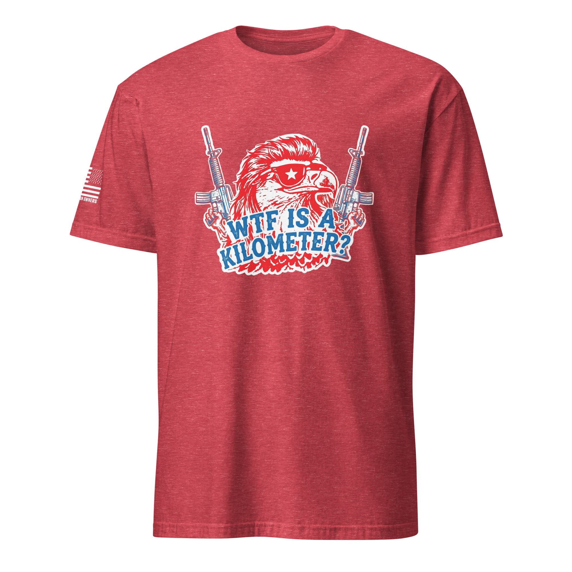Supersoft – Short Sleeve – Unisex – "WTF Is A Kilometer” - Image 15