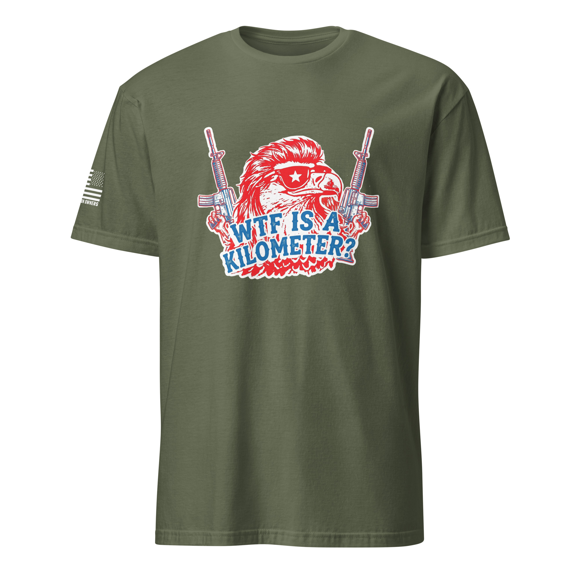 Supersoft – Short Sleeve – Unisex – "WTF Is A Kilometer” - Image 13