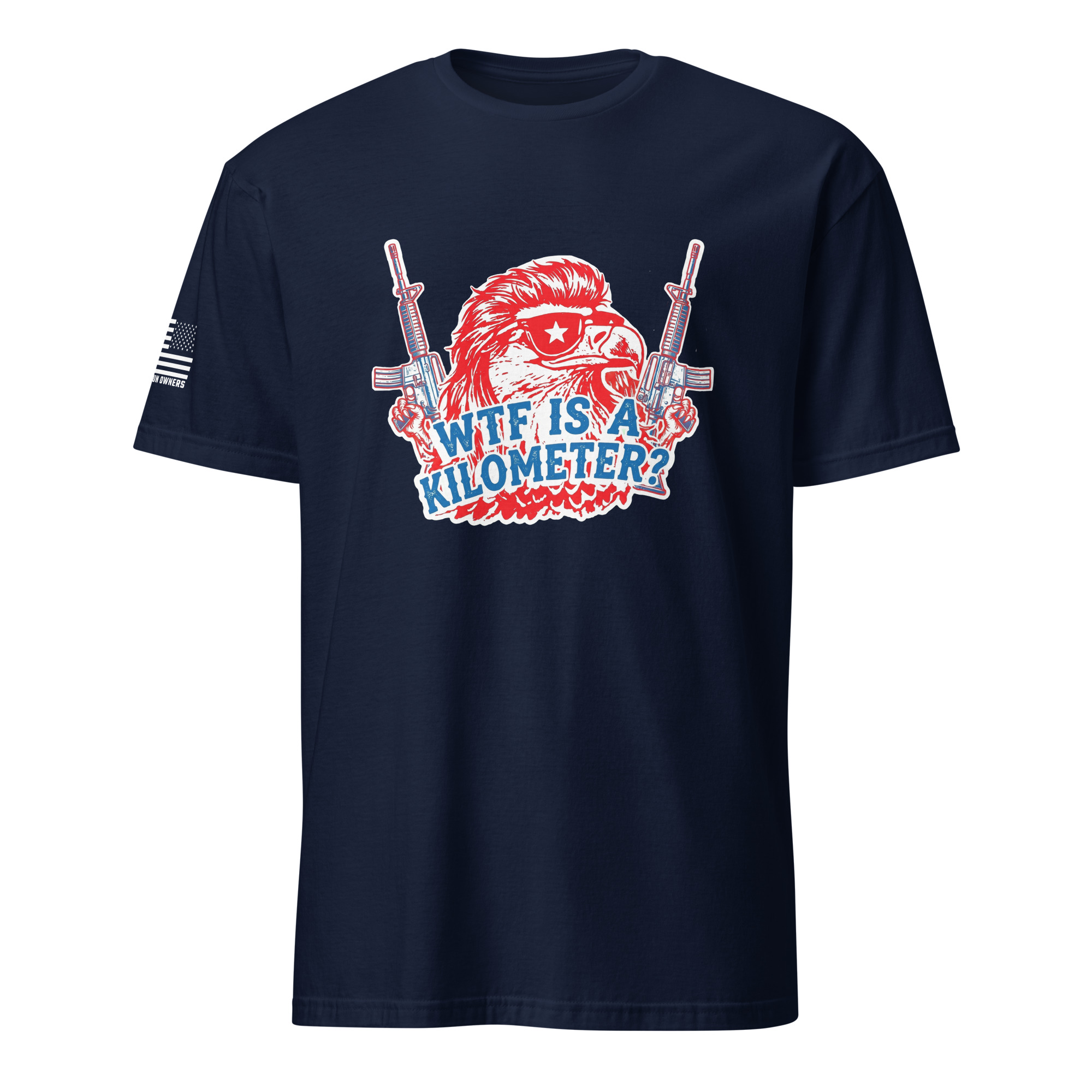 Supersoft – Short Sleeve – Unisex – "WTF Is A Kilometer” - Image 3